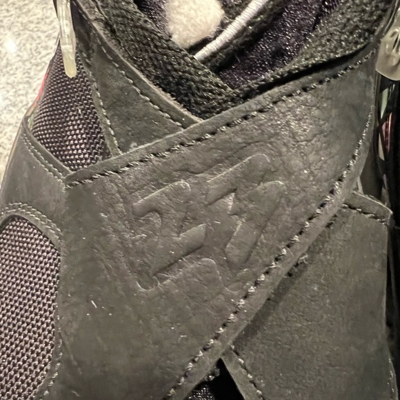 Jordan Black Multicolor High-Top Sneakers Size 11 Made in China Retro - Picture 6 of 9